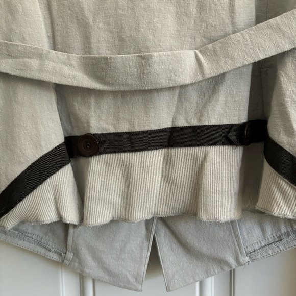 NWT BCBG Generation Light Grey  Jacket, Size XS - Picture 9 of 13